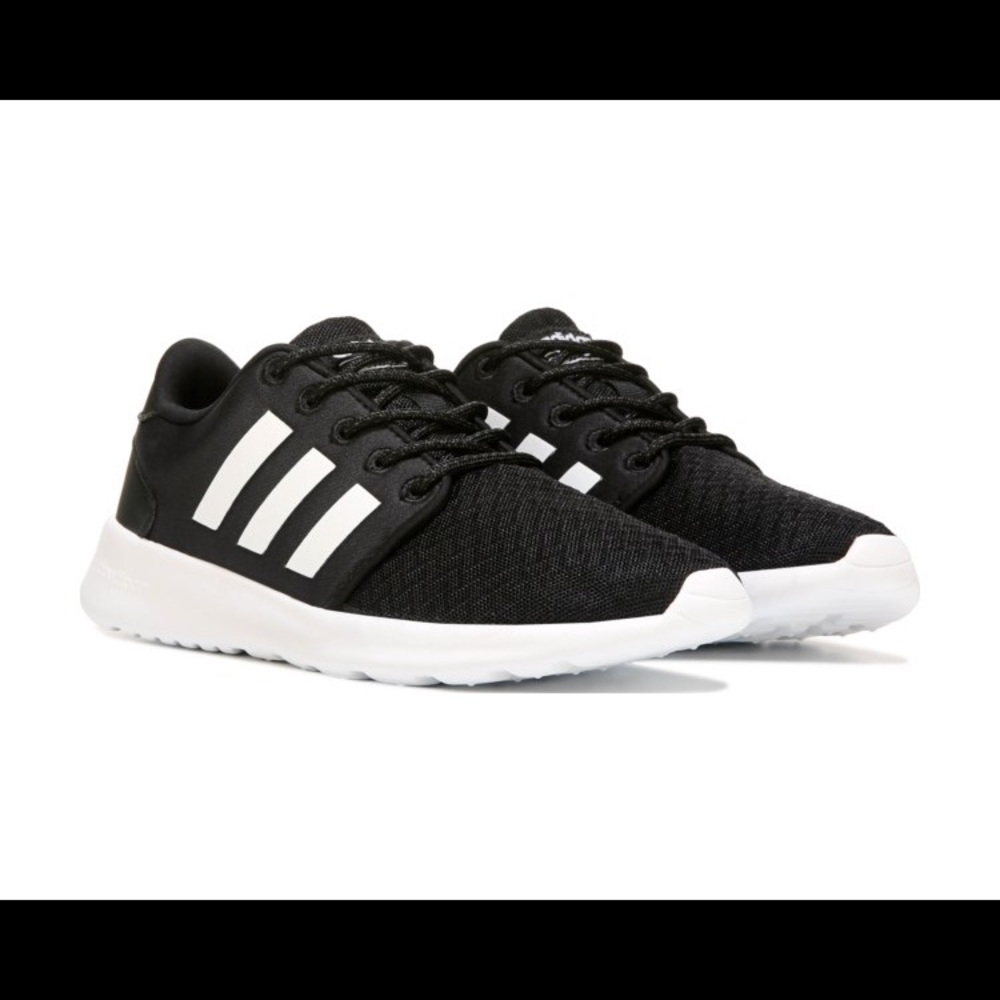 Women’s Black and White Cloudfoam QT Racers